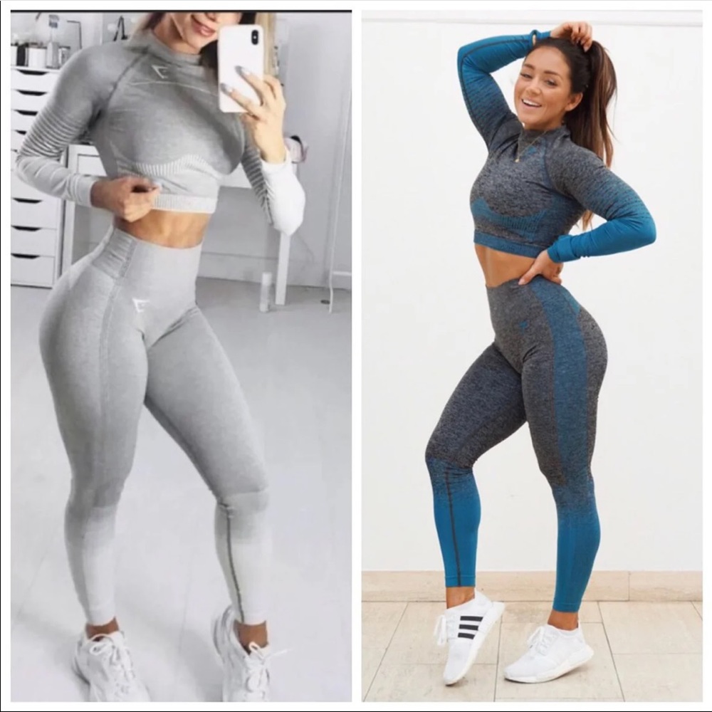 (SOLD) BNWT Gymshark Amplify Seamless Sets Small